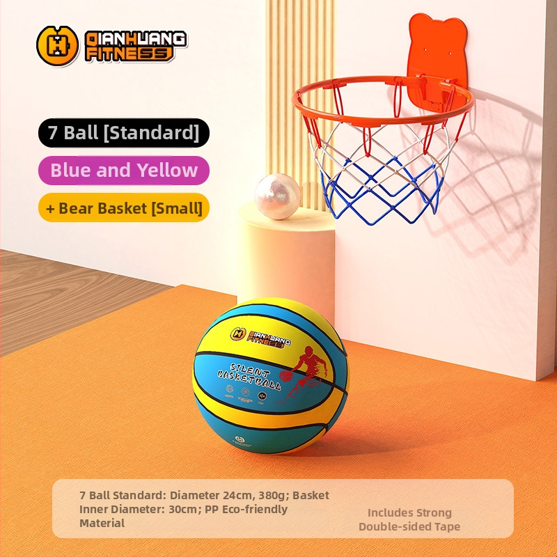 Krepšinio kamuolys TPU/PU No.5/No.7 vaikams, tinkamas krepšiniui ir volejbolui