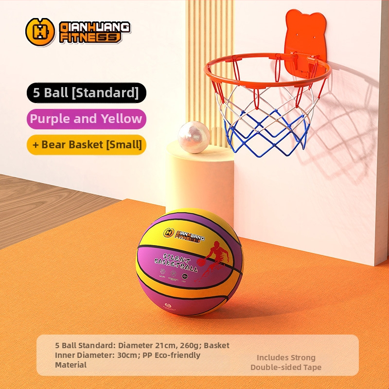 Krepšinio kamuolys TPU/PU No.5/No.7 vaikams, tinkamas krepšiniui ir volejbolui