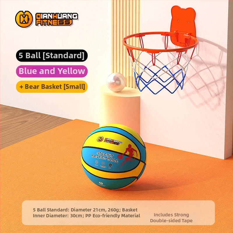 Krepšinio kamuolys TPU/PU No.5/No.7 vaikams, tinkamas krepšiniui ir volejbolui