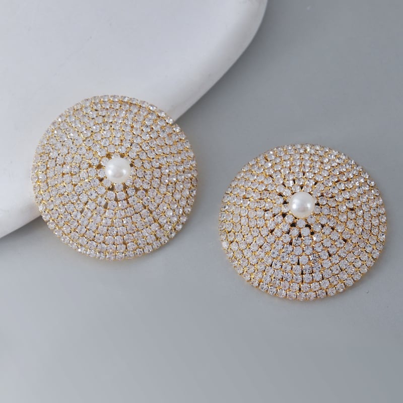 Sievietes ķermeņa kaklarota krūtīm ar ģeometriskiem kristāliem, elektroplakēts pārklājums, bizīšu detaļa, bez caurduršanas