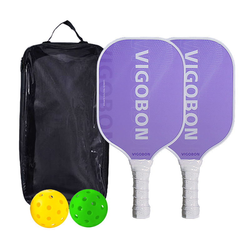 Pickleball raketė – pilnas komplektas vaikams ir suaugusiems, Fiberglass, 235 g, Mackay