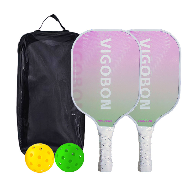 Pickleball raketė – pilnas komplektas vaikams ir suaugusiems, Fiberglass, 235 g, Mackay