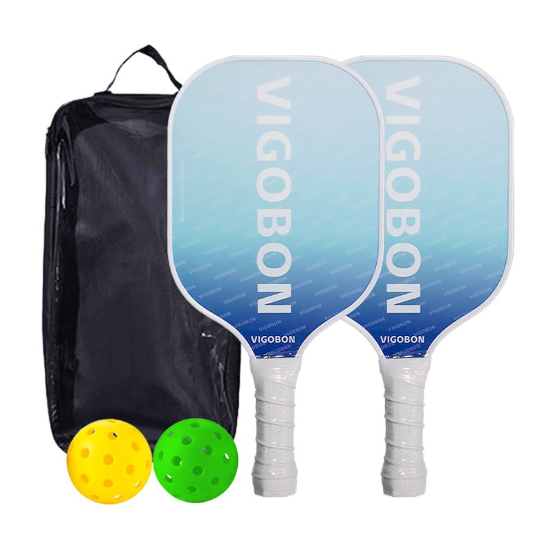 Pickleball raketė – pilnas komplektas vaikams ir suaugusiems, Fiberglass, 235 g, Mackay