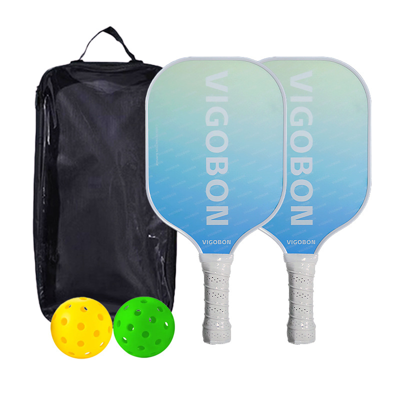 Pickleball raketė – pilnas komplektas vaikams ir suaugusiems, Fiberglass, 235 g, Mackay