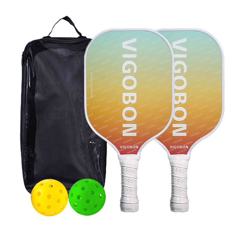 Pickleball raketė – pilnas komplektas vaikams ir suaugusiems, Fiberglass, 235 g, Mackay