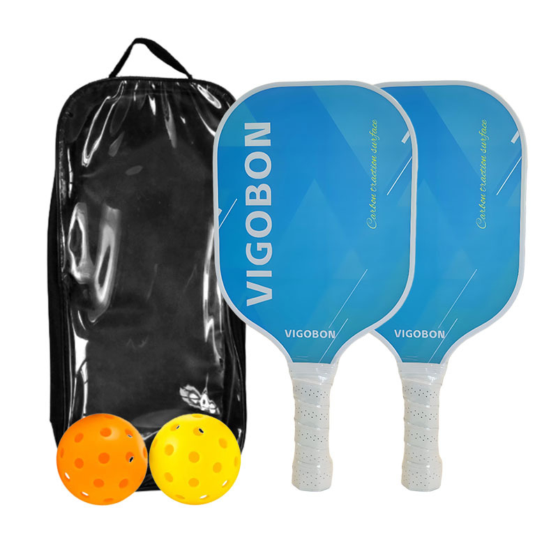 Pickleball raketė – pilnas komplektas vaikams ir suaugusiems, Fiberglass, 235 g, Mackay