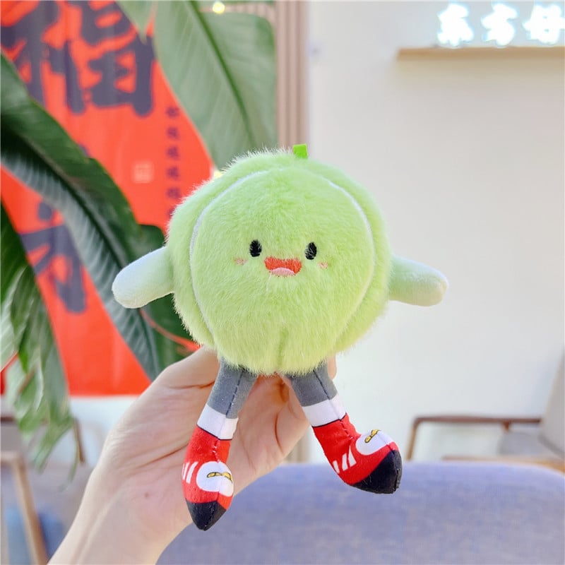 Κούκλα plush για μπρελόκ τσάντας – εξαιρετικά απαλό κοντό βελούδινο ύφασμα, γέμωση PP βάμβακι, επεξεργασία OEM με λογότυπο, κατάλληλη για ηλικίες 14+, μικρό κινούμενο παιχνίδι/μπρελόκ