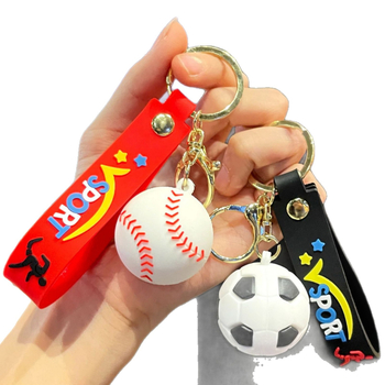 Akita PVC võtmehoidja – eraldi pakendatud, vabaaja stiilis