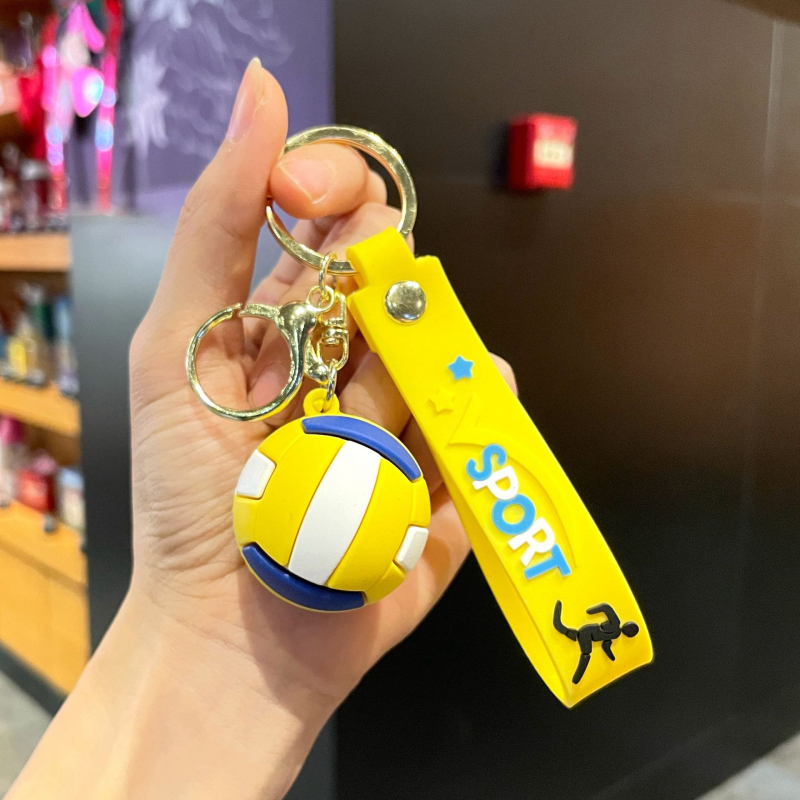 Akita PVC võtmehoidja – eraldi pakendatud, vabaaja stiilis