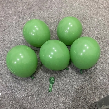 Στρογγυλά παχύτερα μπαλόνια λατέξ με θεματικό σχέδιο πράσινο δάσος, για διακόσμηση νηπιαγωγείου, σχολείου και καταστήματος