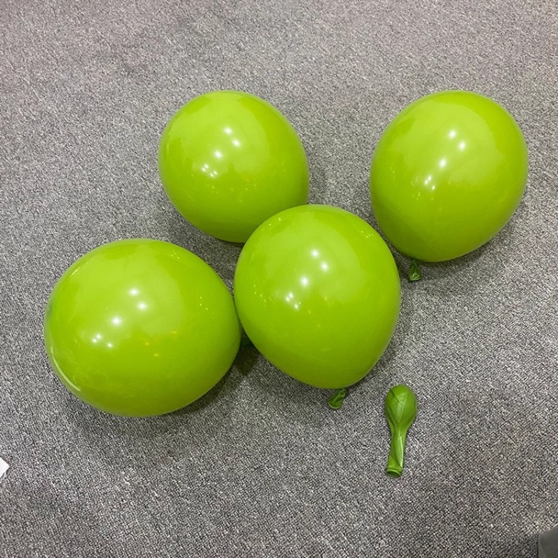 Στρογγυλά παχύτερα μπαλόνια λατέξ με θεματικό σχέδιο πράσινο δάσος, για διακόσμηση νηπιαγωγείου, σχολείου και καταστήματος