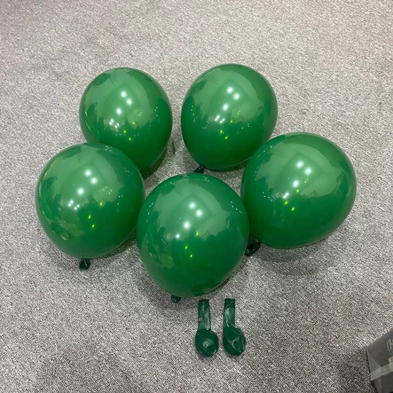 Στρογγυλά παχύτερα μπαλόνια λατέξ με θεματικό σχέδιο πράσινο δάσος, για διακόσμηση νηπιαγωγείου, σχολείου και καταστήματος