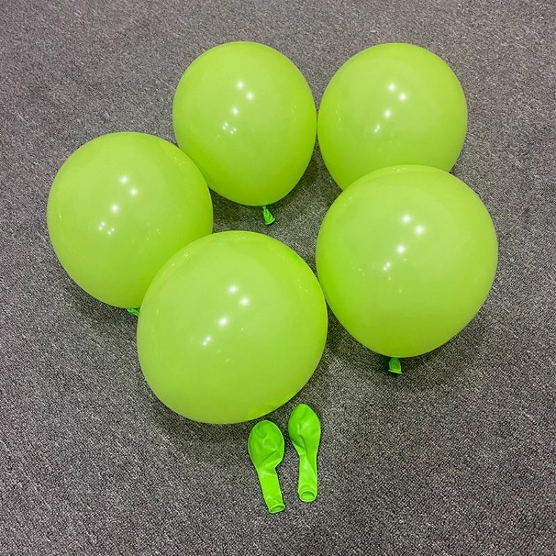 Στρογγυλά παχύτερα μπαλόνια λατέξ με θεματικό σχέδιο πράσινο δάσος, για διακόσμηση νηπιαγωγείου, σχολείου και καταστήματος