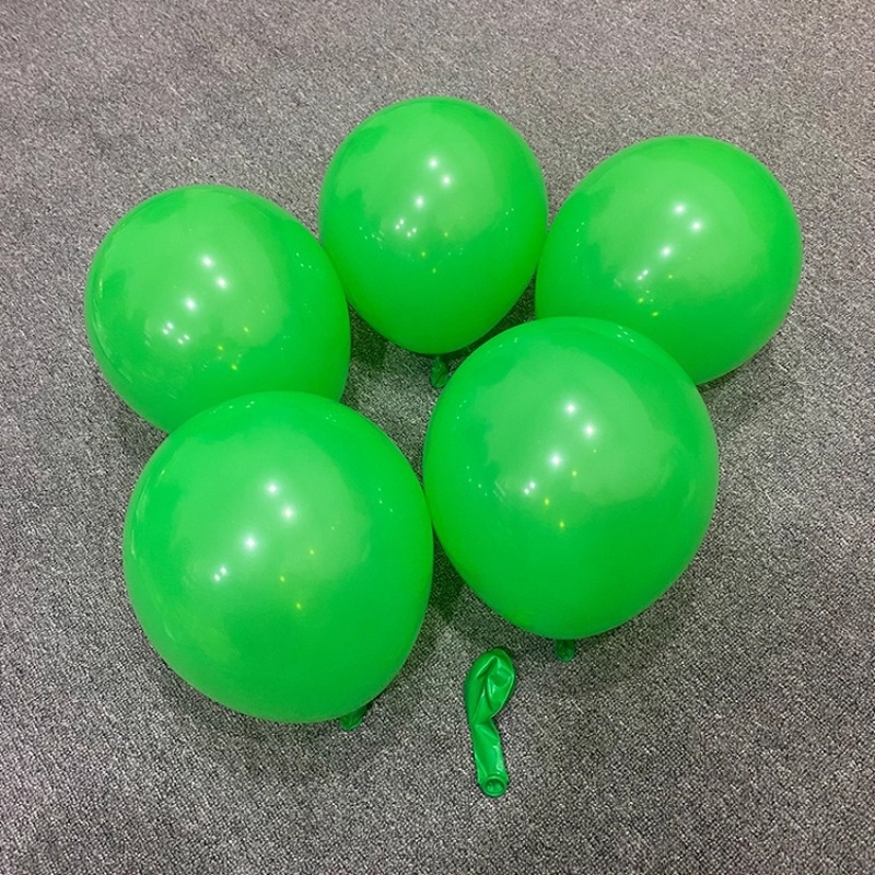 Στρογγυλά παχύτερα μπαλόνια λατέξ με θεματικό σχέδιο πράσινο δάσος, για διακόσμηση νηπιαγωγείου, σχολείου και καταστήματος