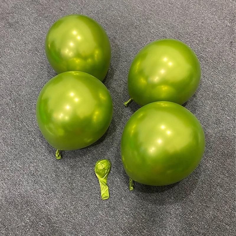 Στρογγυλά παχύτερα μπαλόνια λατέξ με θεματικό σχέδιο πράσινο δάσος, για διακόσμηση νηπιαγωγείου, σχολείου και καταστήματος