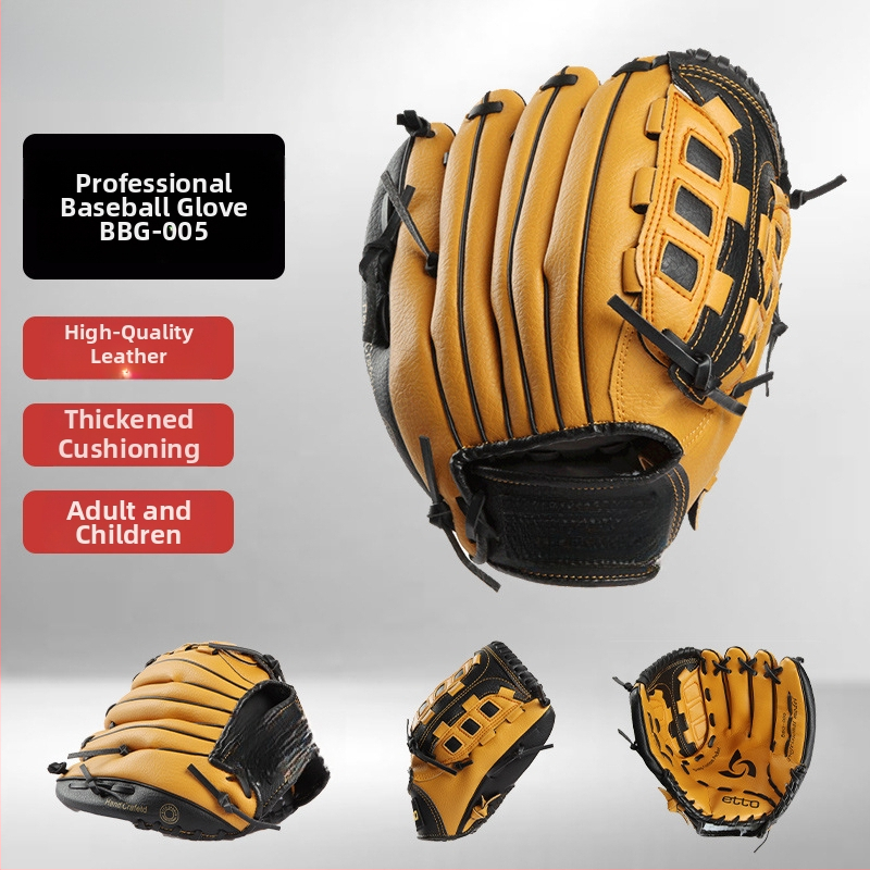 Baseball/softball pirštinė suaugusiems ir vaikams — apsauginė treniruočių pirštinė, kairiajai ir dešniajai rankoms