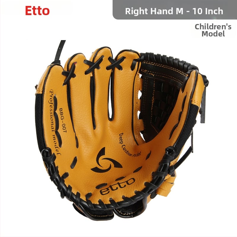 Baseball/softball pirštinė suaugusiems ir vaikams — apsauginė treniruočių pirštinė, kairiajai ir dešniajai rankoms