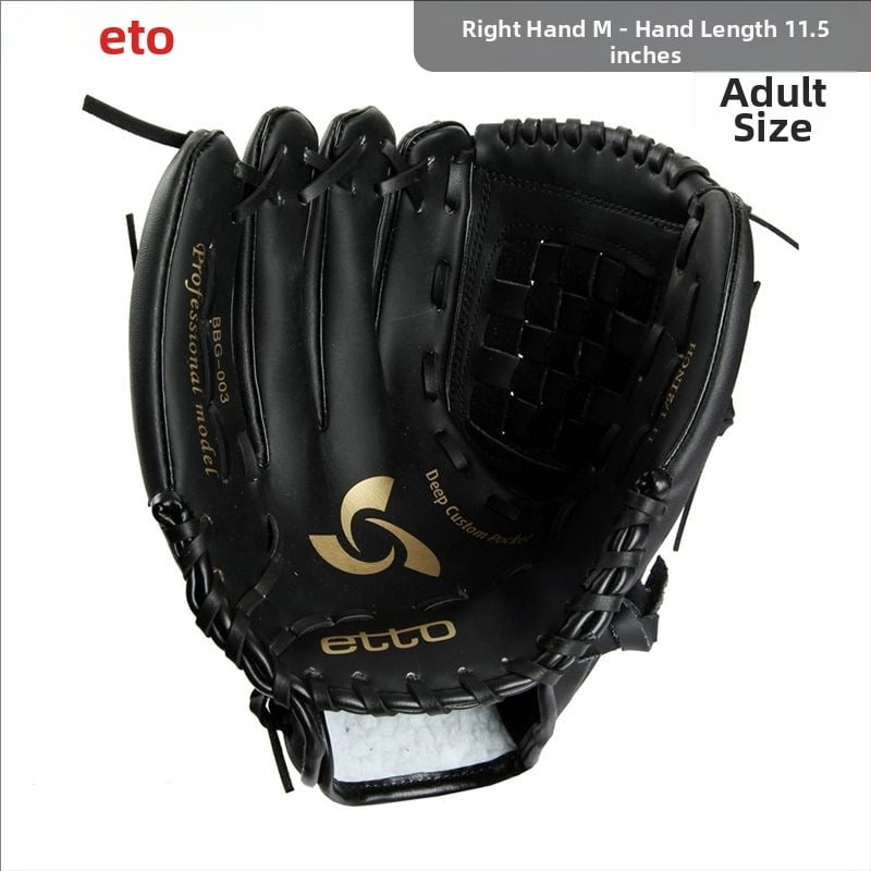 Baseball/softball pirštinė suaugusiems ir vaikams — apsauginė treniruočių pirštinė, kairiajai ir dešniajai rankoms