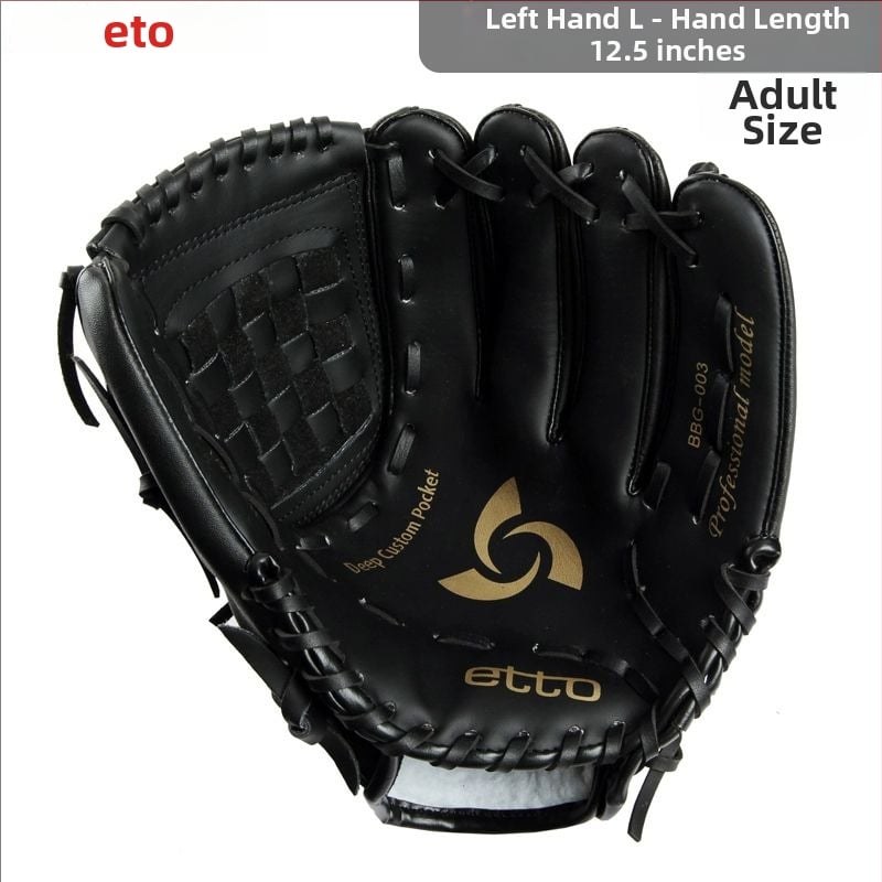 Baseball/softball pirštinė suaugusiems ir vaikams — apsauginė treniruočių pirštinė, kairiajai ir dešniajai rankoms