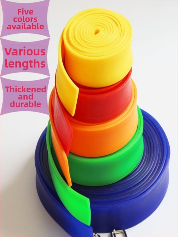 Elastinė atsparumo juosta sportiniams treniruotėms — bėgimui ir lengvajai atletikai treniruotėms; medžiaga: Silk flower; prekės ženklas: Other; produkto kodas: F95666j7h7th67