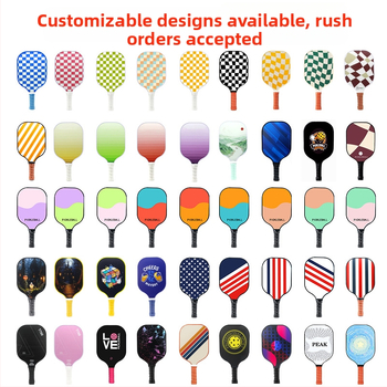 Stiklo pluošto pickleball raketė, Kerui 2611, 10,5 mm storis, svoris 225 g ± 10 g