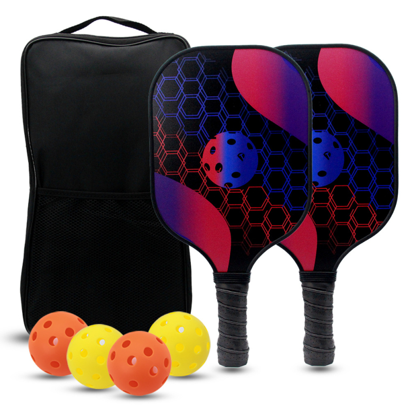Stiklo pluošto pickleball raketė, Kerui 2611, 10,5 mm storis, svoris 225 g ± 10 g