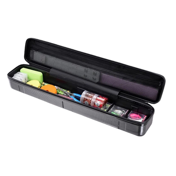 Torba za morski ribolov s čvrstim kućištem od plastike, vodootporna, prostor za varalice, štapove i pribor