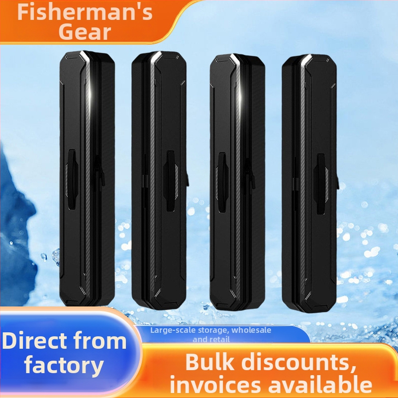 Torba za morski ribolov s čvrstim kućištem od plastike, vodootporna, prostor za varalice, štapove i pribor