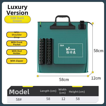 Морска риболовна чанта EVA водоустойчива за зареждане на примамки, монтаж на пръчка и съвместимост с макара