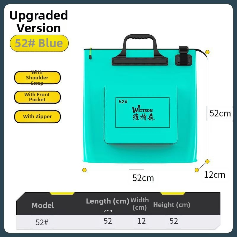 Морска риболовна чанта EVA водоустойчива за зареждане на примамки, монтаж на пръчка и съвместимост с макара