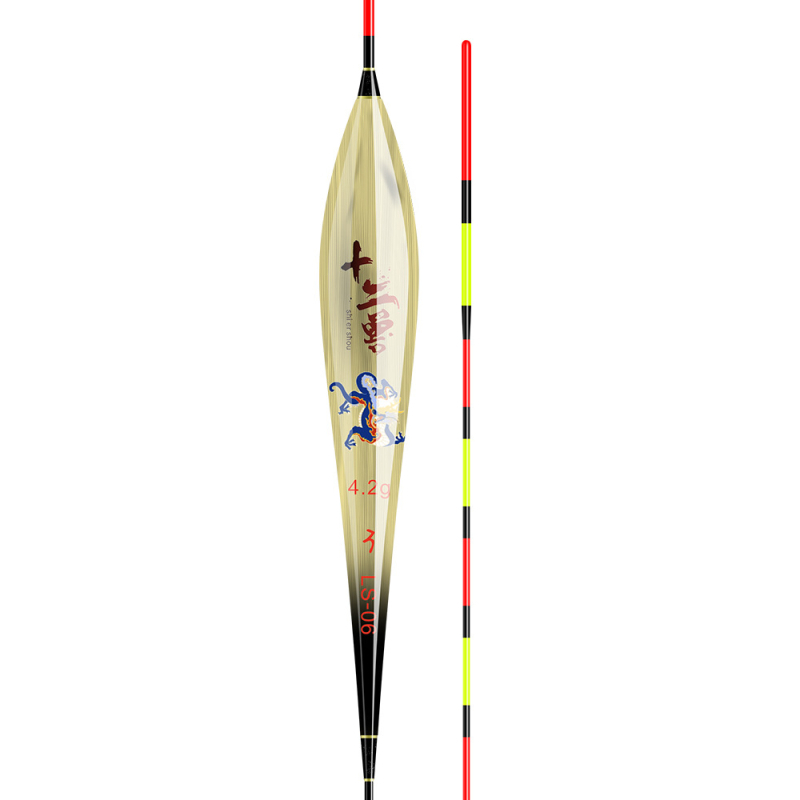Vertical Drift Float - Lao Lu Brand, Reed Material, Fishing Floats and Buoys