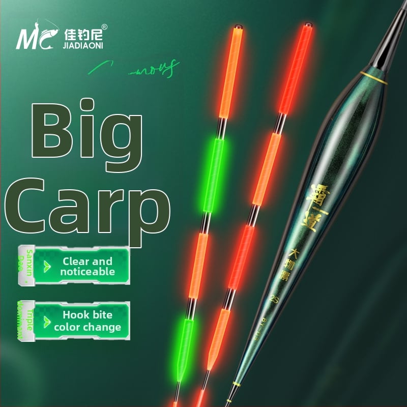 Jiajiaoni Sjajna Svijetleća Pluta Za Velike Šarane | Plastika, Vertikalni Drift