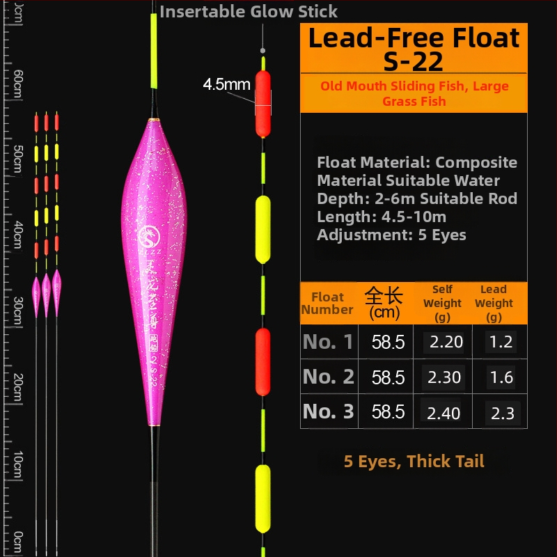 Függőleges sodrású horgászúszó Spirit dragon supreme, Nano anyag, Linxiang eredet
