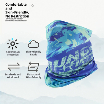 Nyári napvédő ujjvédő készlet maszk és karvédőkkel kerékpározáshoz és horgászathoz, légáteresztő, gyorsan száradó poliészter, kamuflázs, tavasz 2025