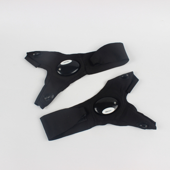 Jiugu LED γάντια αλιείας – ελαστομερή ύφασμα, LED με μπαταρία, αναπνεόμενα γάντια για νυχτερινό ψάρεμα, εμβέλεια κάτω από 50 μ