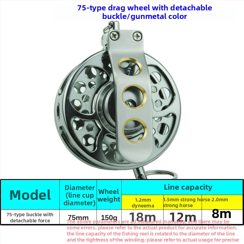 Žuvies užrakinimo ratas – nerūdijantis plienas ir aliuminio lydinys, nešiojamas, DIY suderinamas, pakuotė 30 vnt.