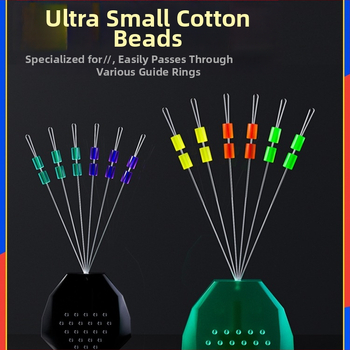 Dvostruko pozicionirane kosmi perle za ribarsku liniju s slip knotom - ultra male perle, materijal Silk Flower (Brand: Other)