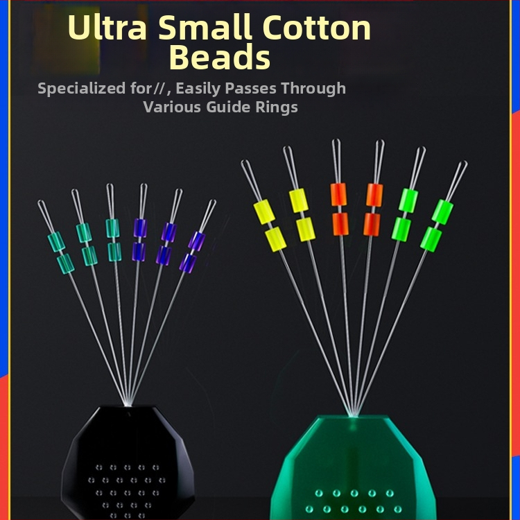 Dvostruko pozicionirane kosmi perle za ribarsku liniju s slip knotom - ultra male perle, materijal Silk Flower (Brand: Other)