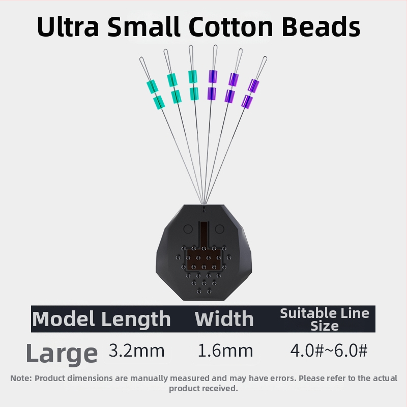 Dvostruko pozicionirane kosmi perle za ribarsku liniju s slip knotom - ultra male perle, materijal Silk Flower (Brand: Other)