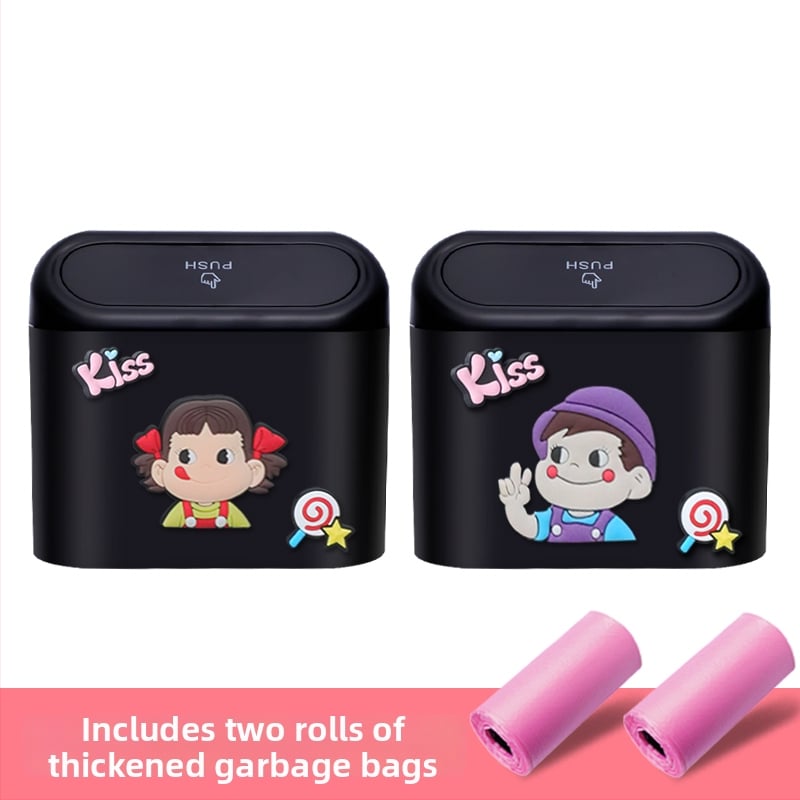 Automobilio vidinis pakabinamas šiukšlių dėžė – vandeniui atspari plastikinė laikymo dėžė (Medžiaga: plastikas; Vietos: automobilio durys; Naudojimas: pakabinamas; Suderinamumas: universalus)