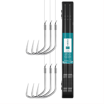 Giant Fin King bebarbės kabliukas – upės žvejybai, įprastas kabliukas