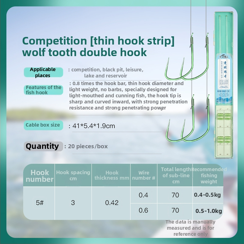 Giant Fin King bebarbės kabliukas – upės žvejybai, įprastas kabliukas