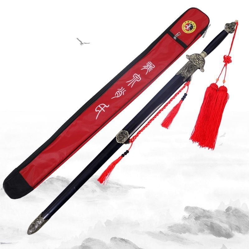 Tai Chi kard rozsdamentes acélból, élezetlen, edzéshez és bemutatókhoz