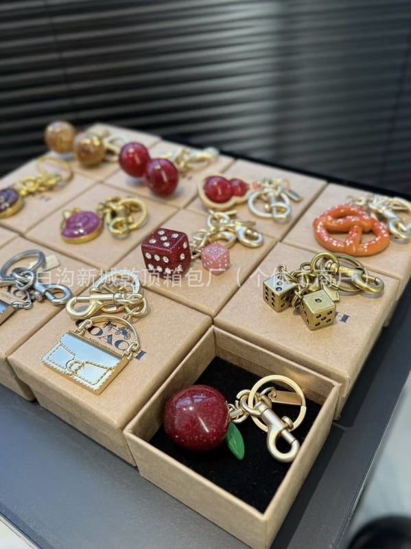 Maišo pakabukas, vaisių raštas, plastikas/derva, klijai, madingas kelionės stilius