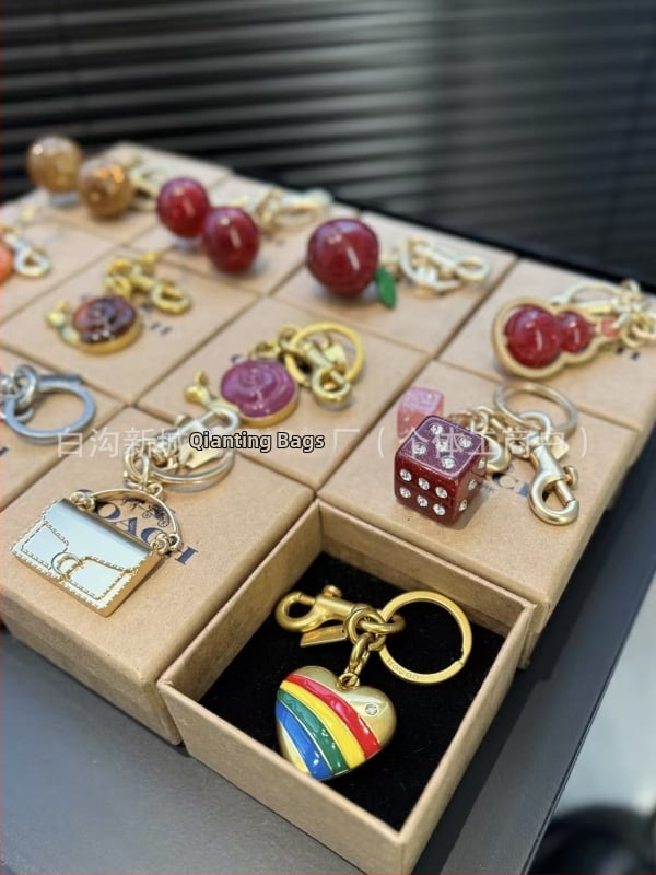 Maišo pakabukas, vaisių raštas, plastikas/derva, klijai, madingas kelionės stilius