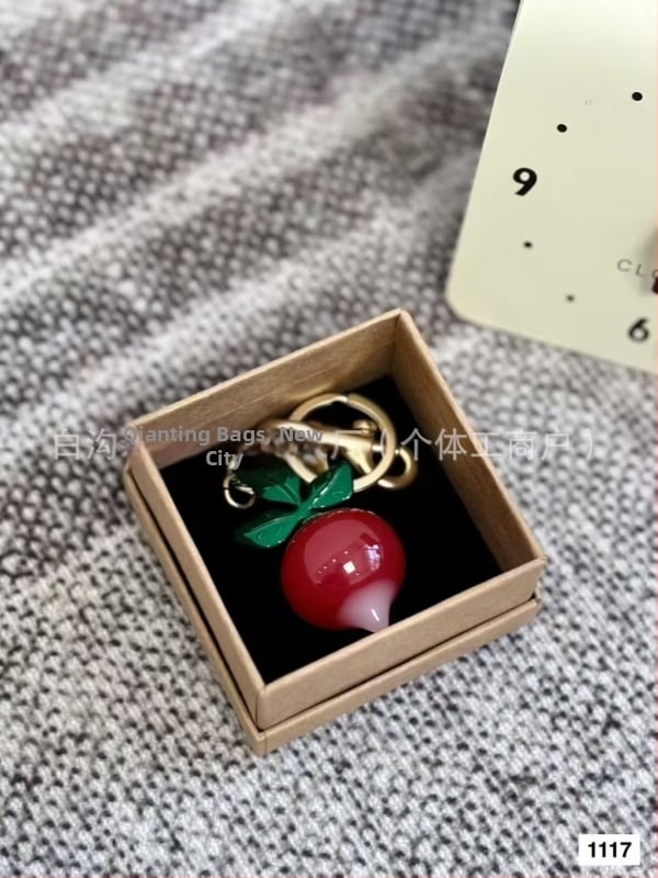 Maišo pakabukas, vaisių raštas, plastikas/derva, klijai, madingas kelionės stilius