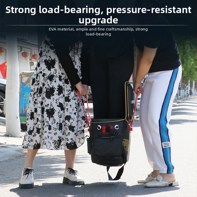 Rod-sissepandav püügikasti lusika hoiukarp – EVA kõva korpus, veekindel integreeritud kalastustorud elavatele kaladele