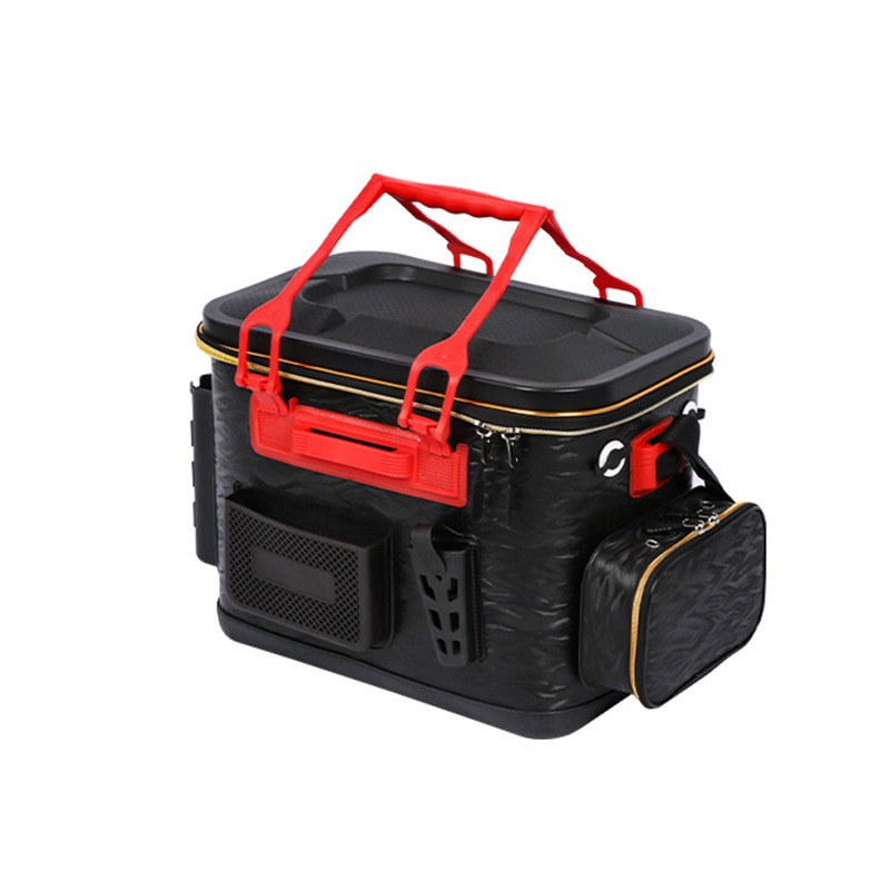 Rod-sissepandav püügikasti lusika hoiukarp – EVA kõva korpus, veekindel integreeritud kalastustorud elavatele kaladele