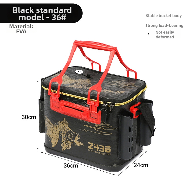 Rod-sissepandav püügikasti lusika hoiukarp – EVA kõva korpus, veekindel integreeritud kalastustorud elavatele kaladele