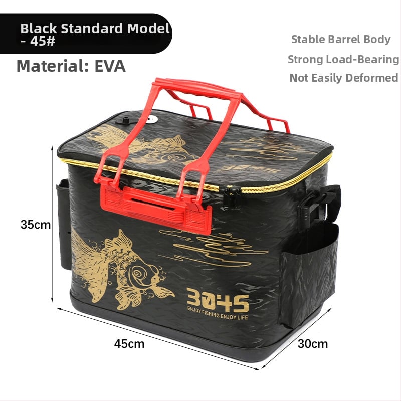 Rod-sissepandav püügikasti lusika hoiukarp – EVA kõva korpus, veekindel integreeritud kalastustorud elavatele kaladele